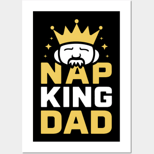 Nap King Dad Posters and Art